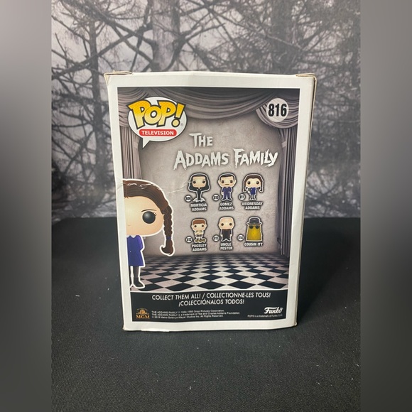 Funko Pop! The Addams Family #816 Wednesday Addams Hot Topic Exclusive - Picture 3 of 4